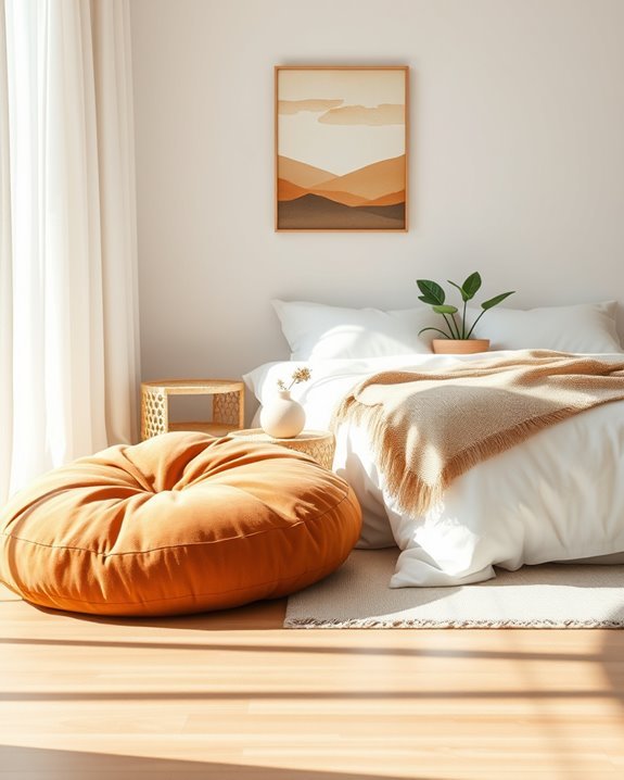 cozy accent corner design