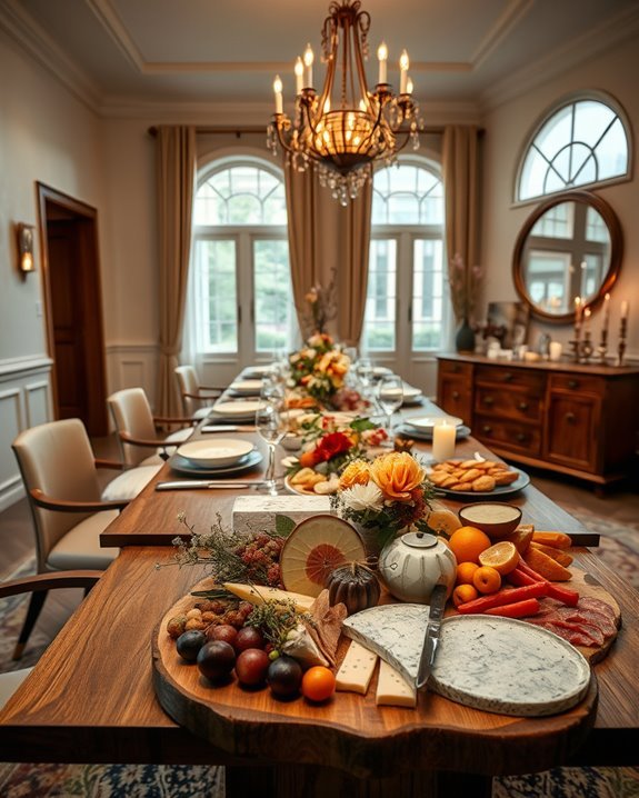 cozy ambiance for dining