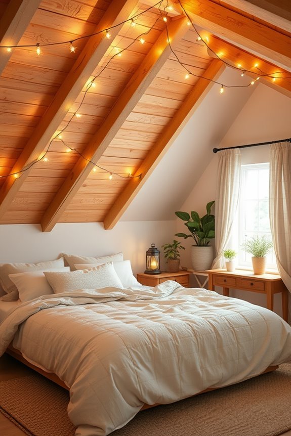 cozy attic retreat illumination
