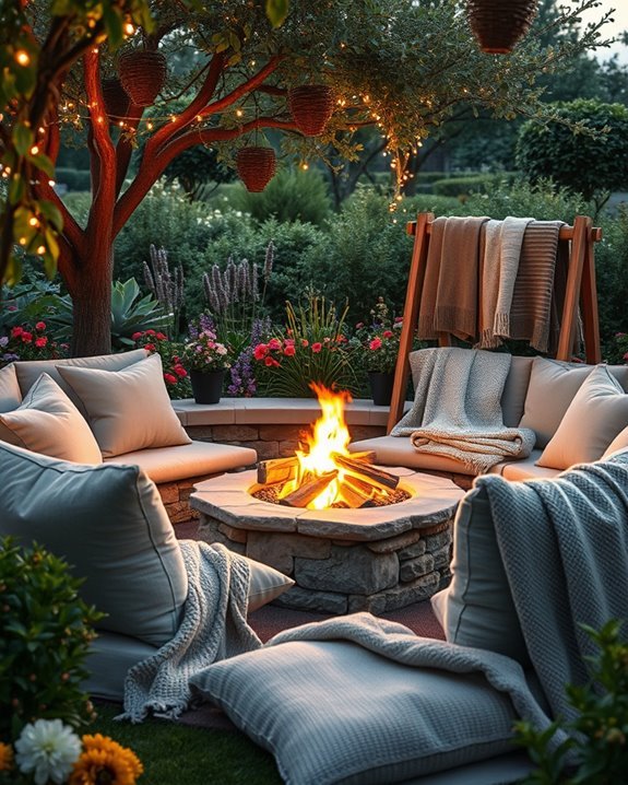 cozy blanket station design