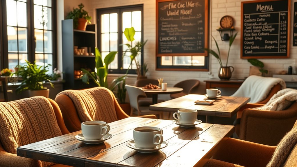 cozy coffee shop inspiration