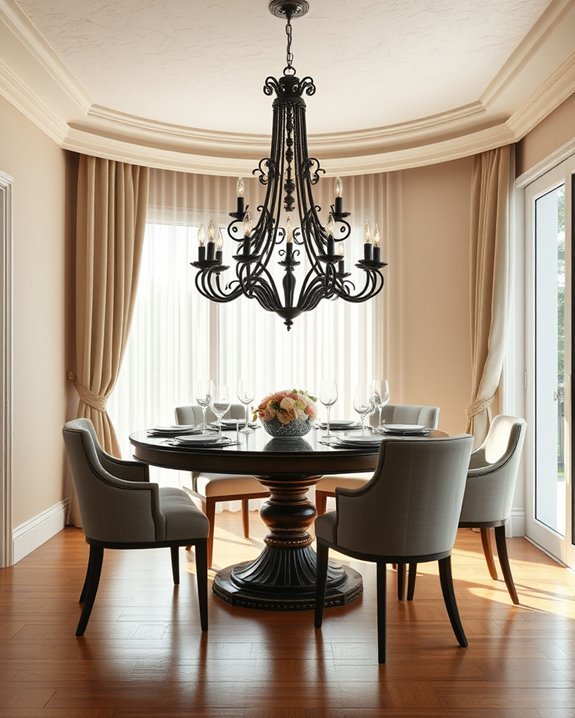 cozy dining nook ambiance