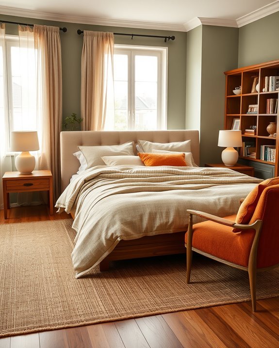 cozy earthy bedroom retreat