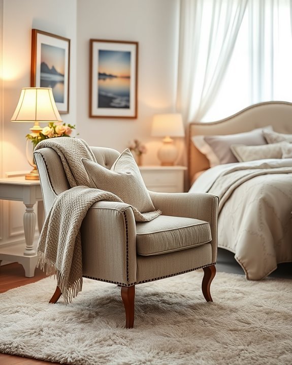 cozy ergonomic boudoir chairs