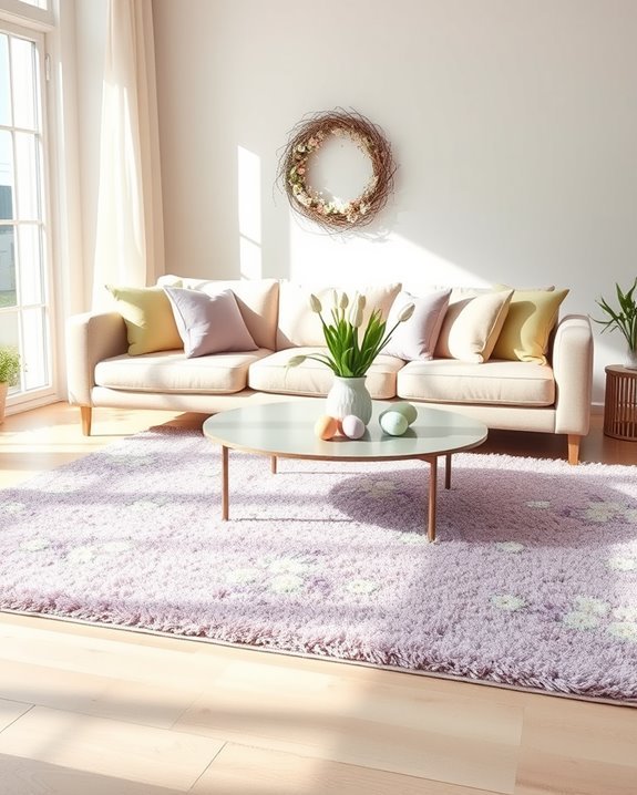 cozy festive seasonal rugs