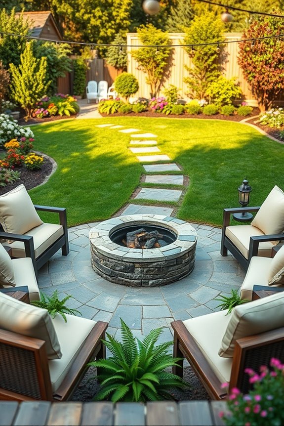 cozy fire pit gatherings