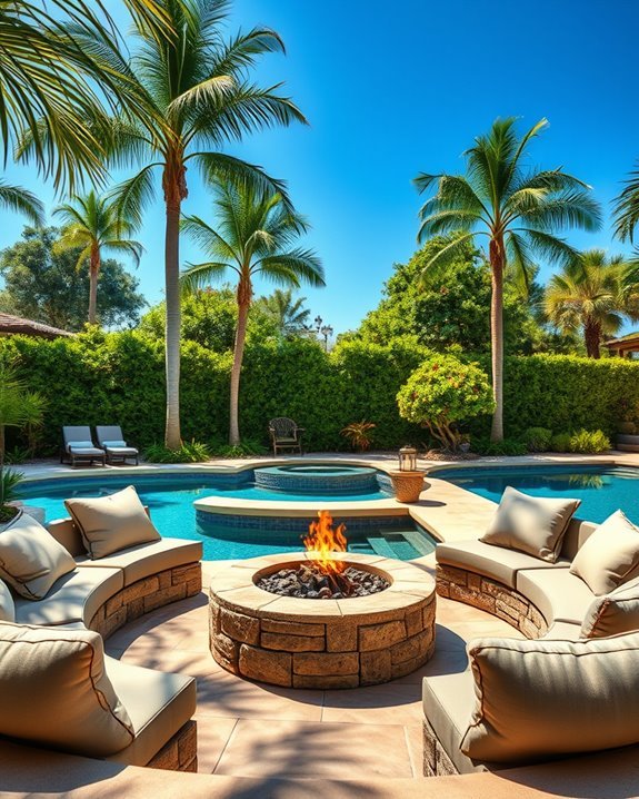cozy fire pit gatherings