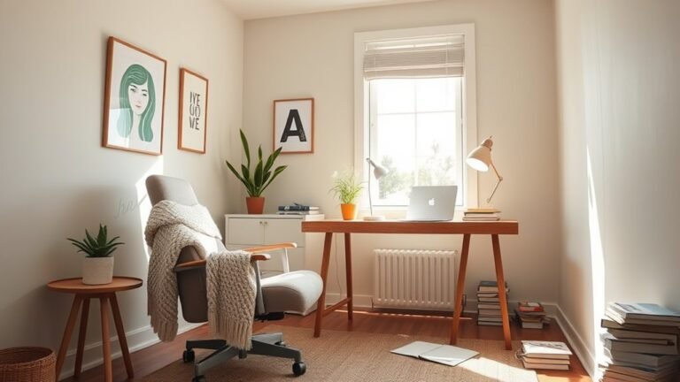 cozy home office inspiration