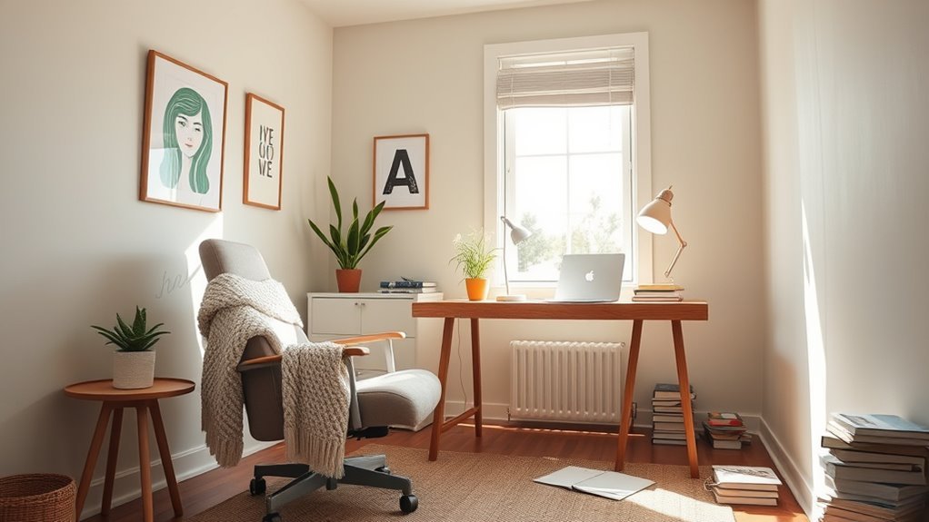 cozy home office inspiration