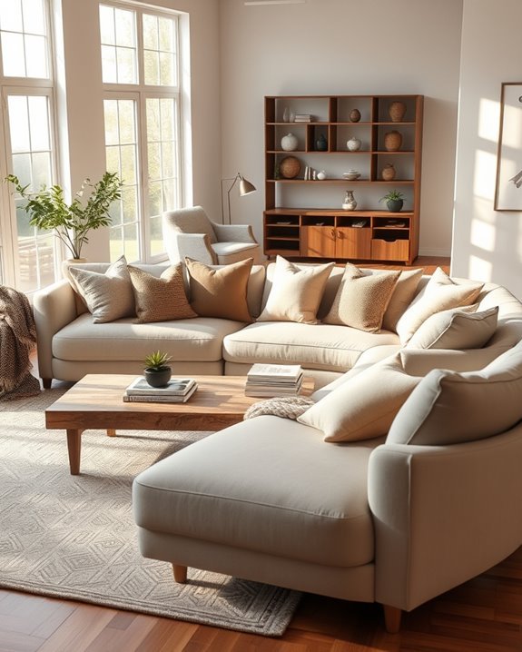 cozy inviting seating arrangements