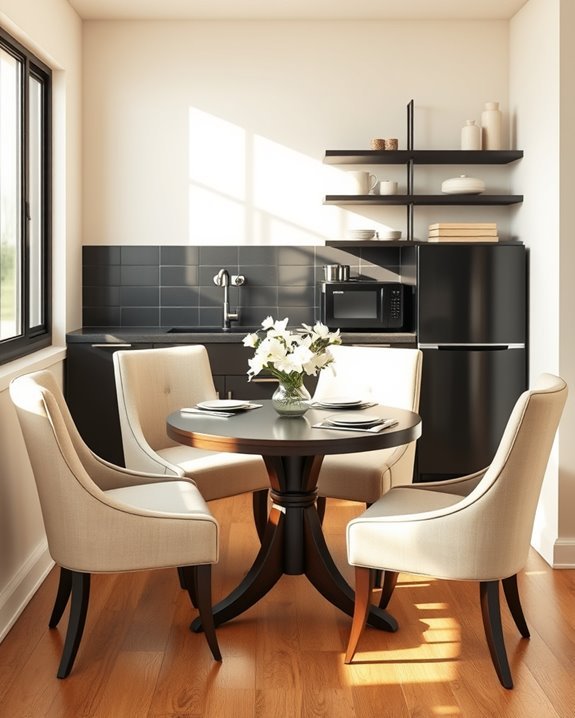 cozy kitchen nook design
