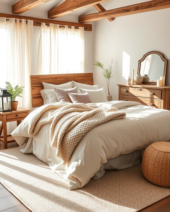 cozy neutral bedding options