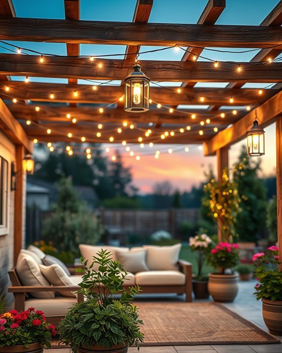 cozy outdoor ambiance enhancement