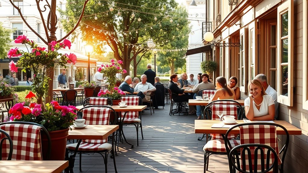 cozy outdoor cafe inspiration