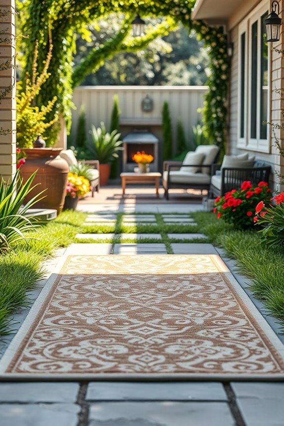 cozy outdoor rug options
