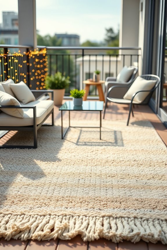 cozy outdoor rug styles