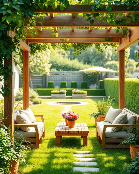 cozy outdoor shade retreat