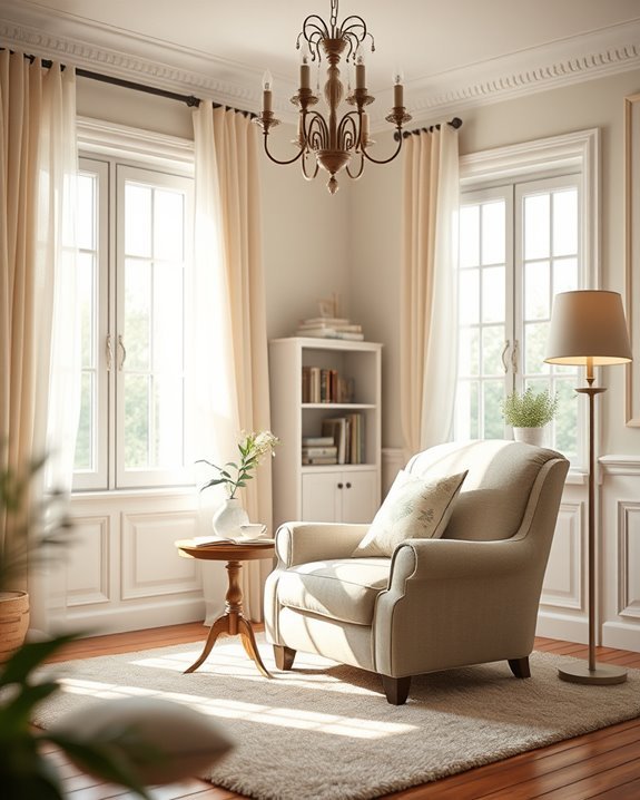 cozy reading corner decor