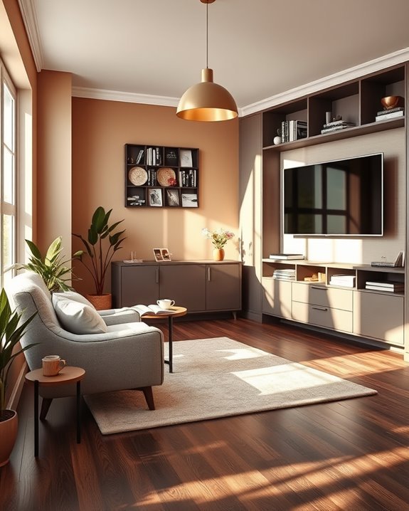 cozy reading nook design