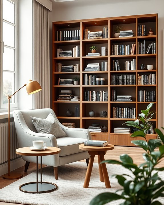 cozy reading nook design