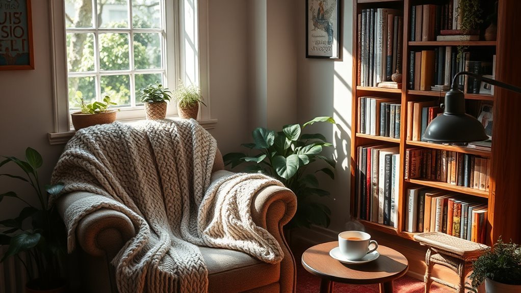 cozy reading spaces inspiration