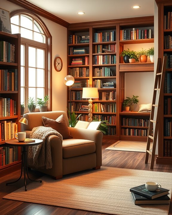 cozy retreat for reading