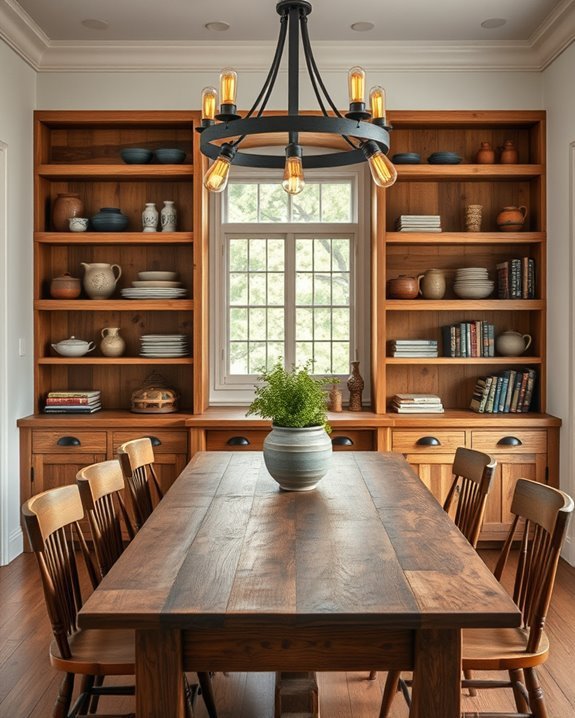 cozy rustic wood charm