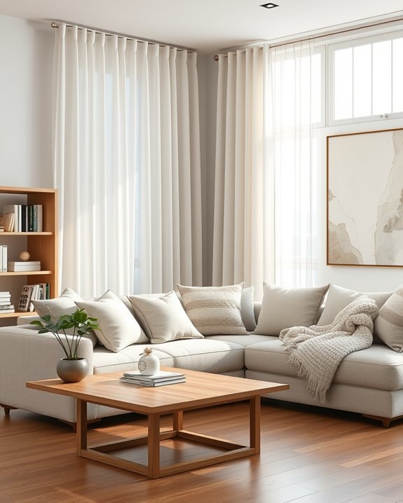 cozy soft window treatments