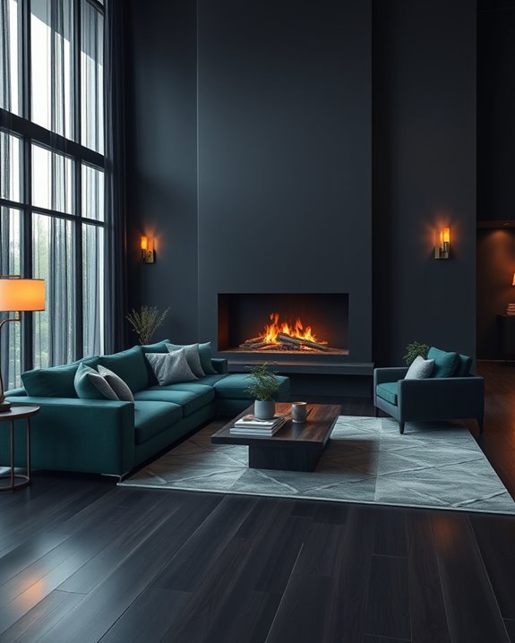 cozy statement fireplace styles