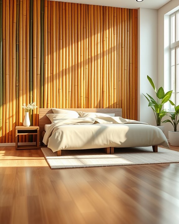 cozy stylish bamboo retreat