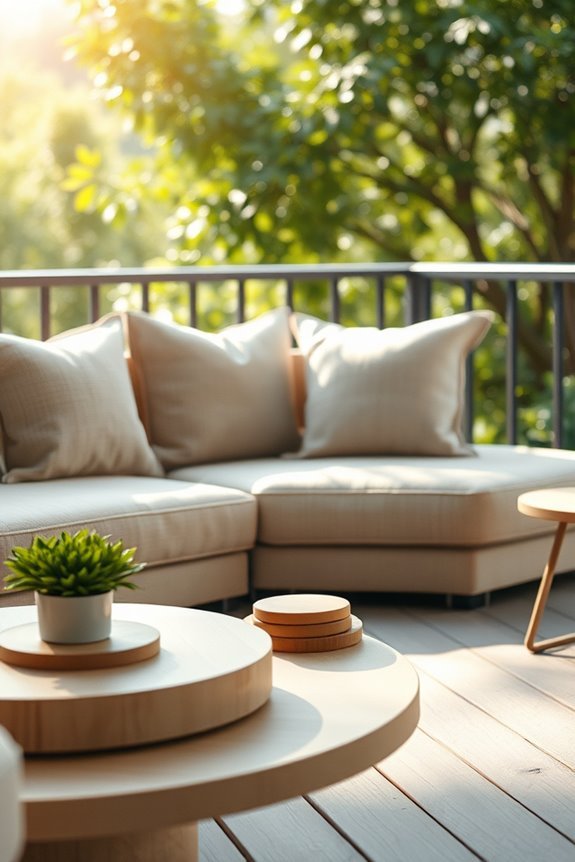 cozy stylish outdoor comfort