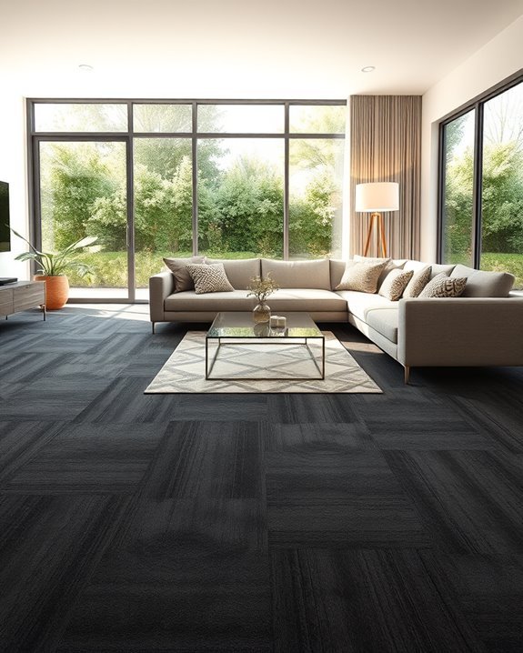 cozy unified open spaces