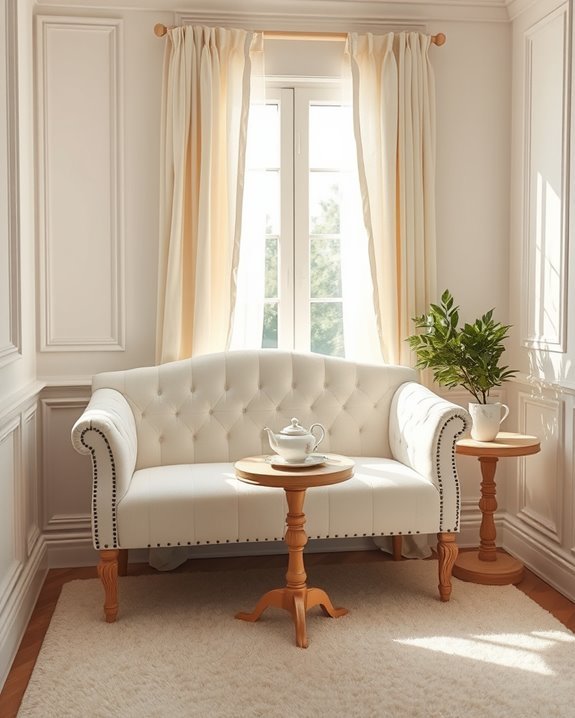 cozy window bench retreat