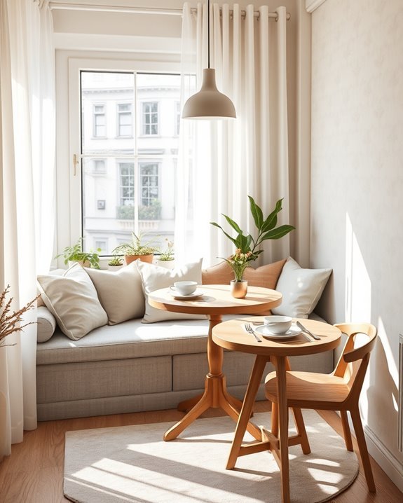 cozy window seat retreat