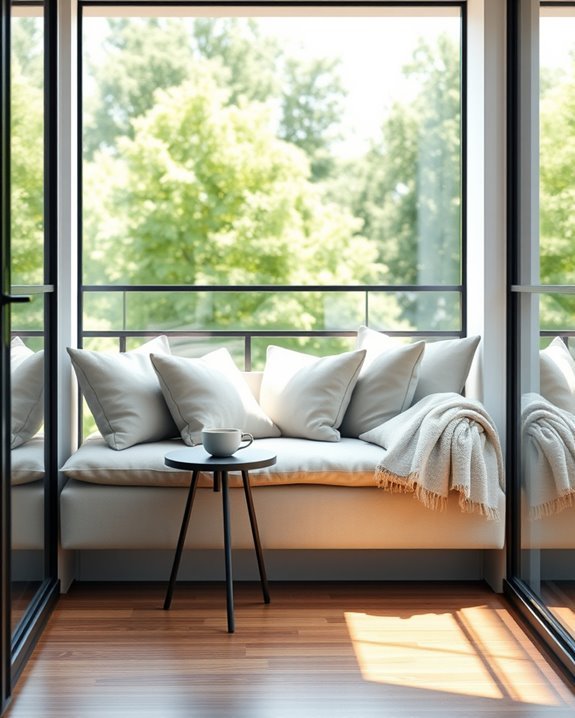 cozy window seat retreat