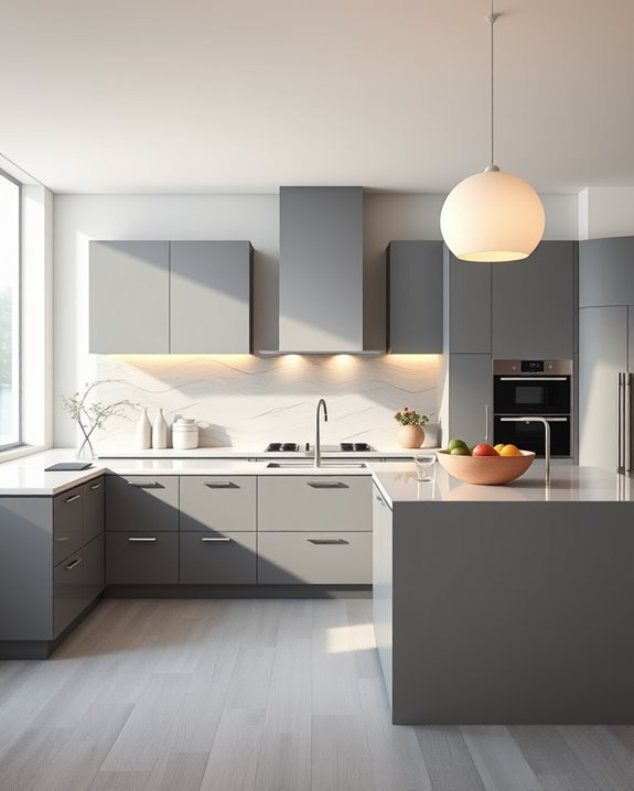 cream fixtures grey palette