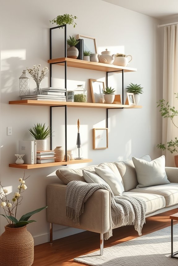 creative and functional shelving