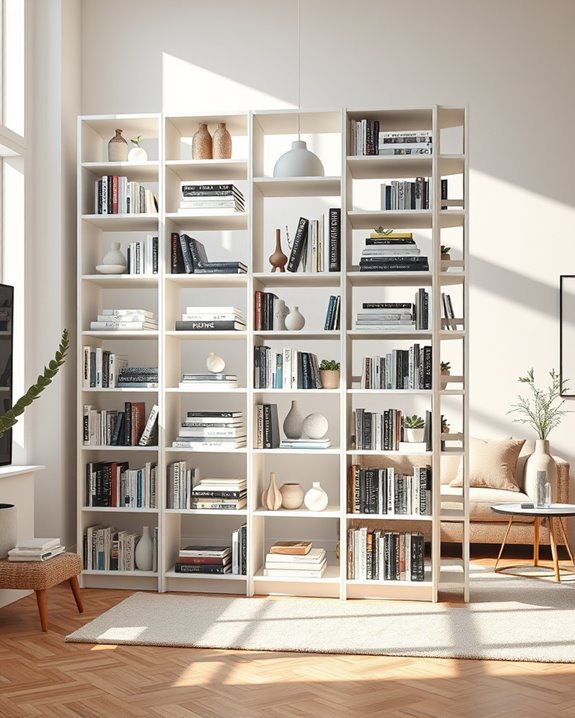 creative bookshelf styling ideas