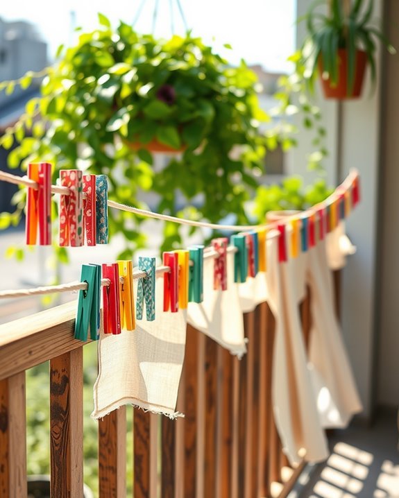 creative clothespin display ideas
