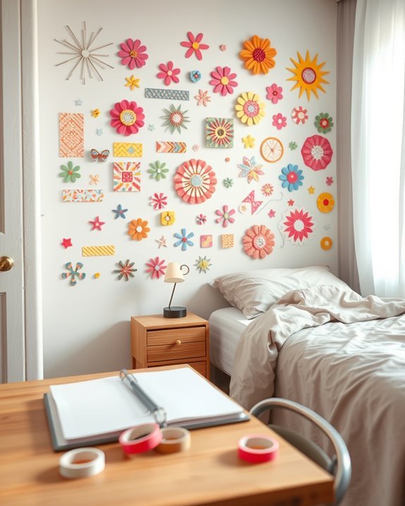 creative dorm wall decor