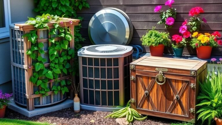 creative outdoor ac covers