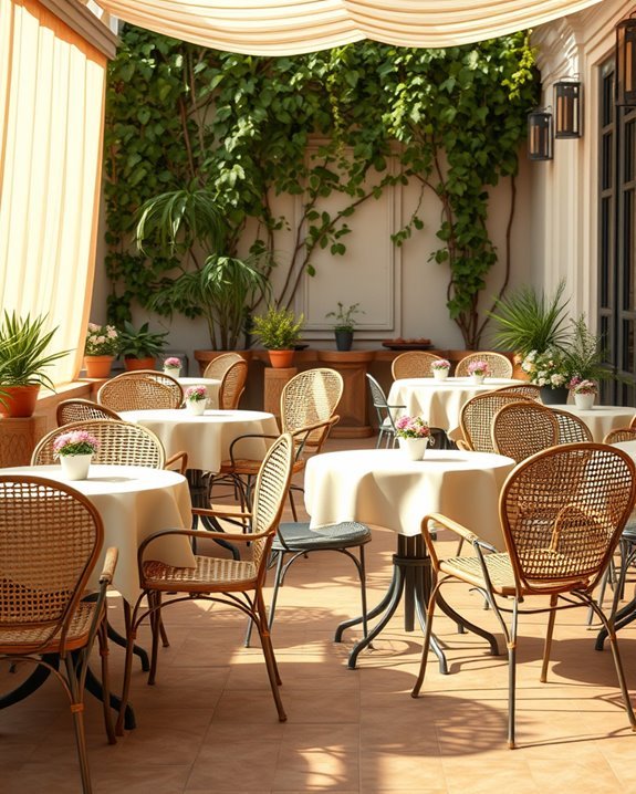 creative outdoor seating arrangements