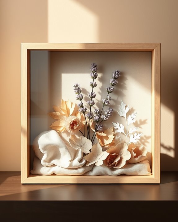creative shadow box displays
