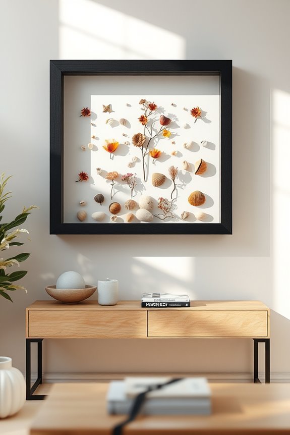 creative shadow box displays