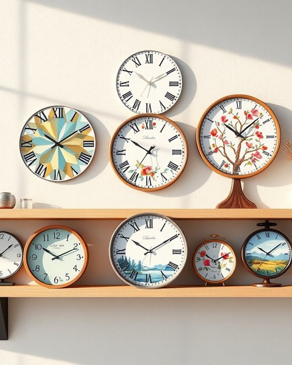 custom artwork clocks personalization