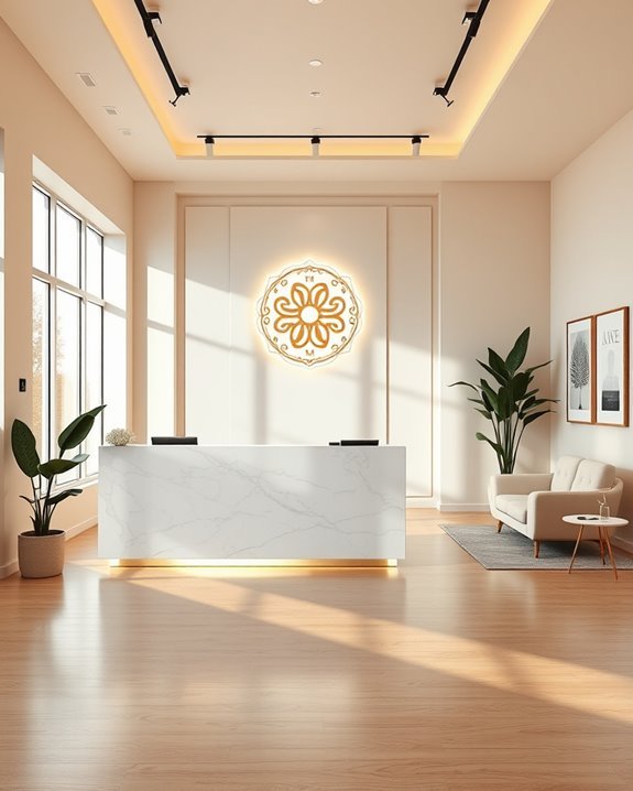 custom branding through signage