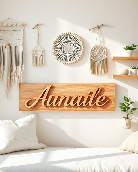 custom personalized name decor