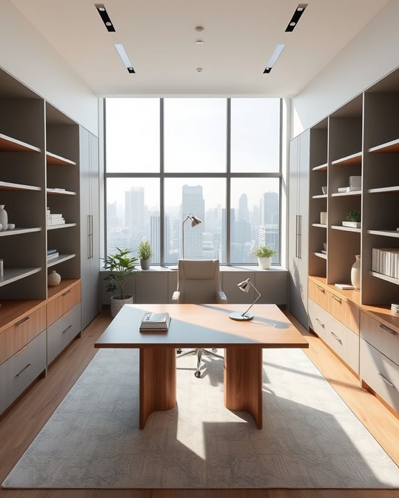 custom shelving for efficiency