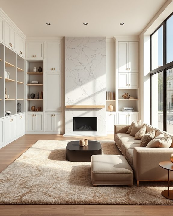 custom shelving for functionality