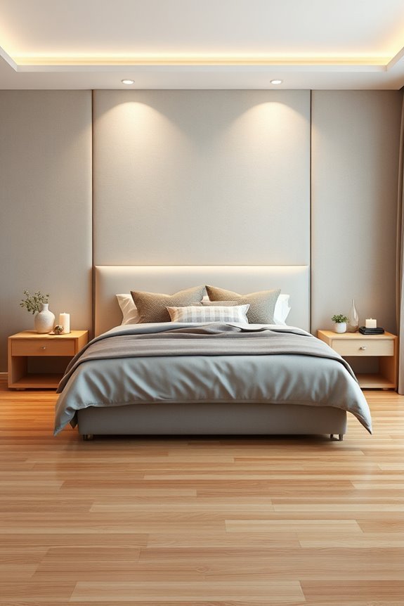 customizable bedroom headboard design